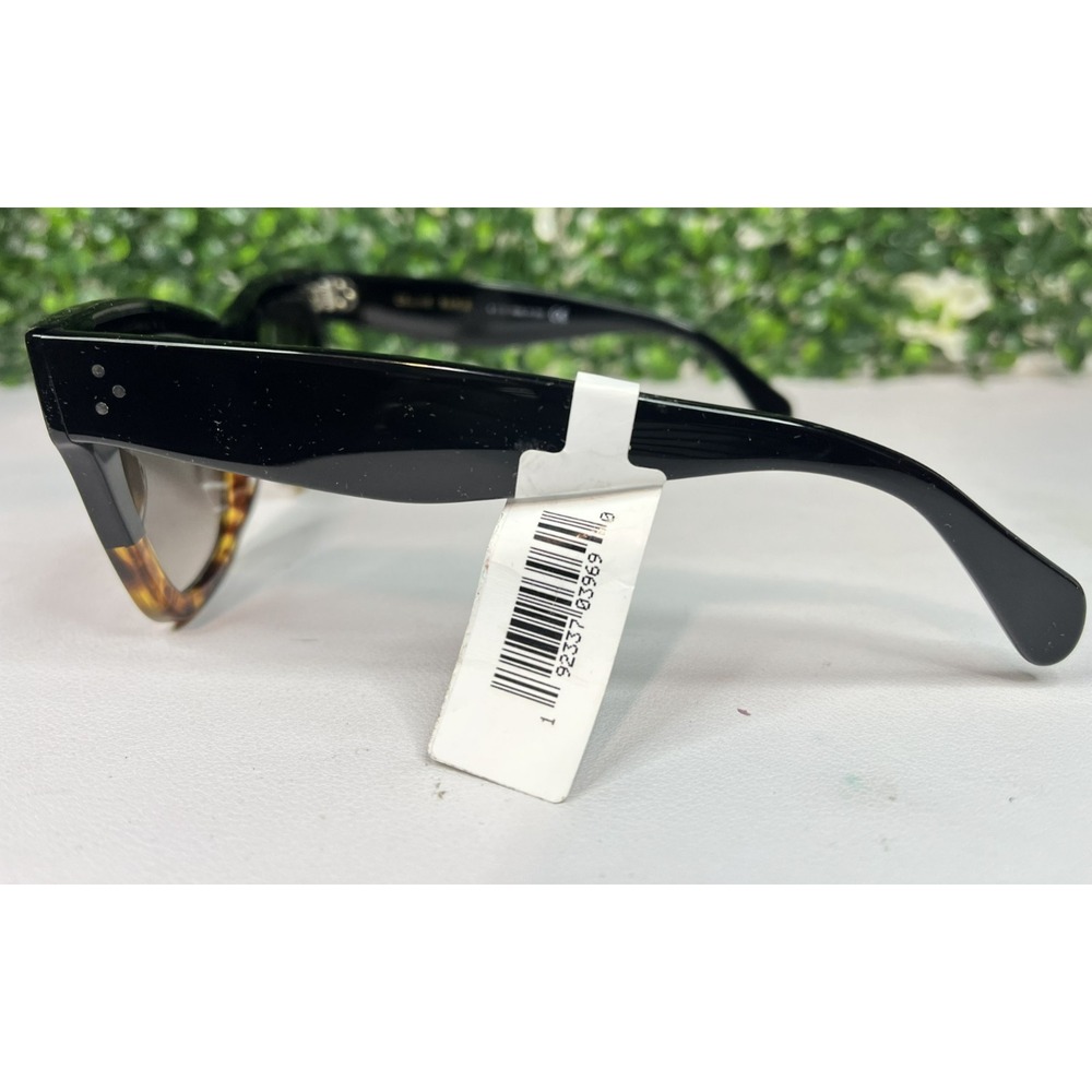 CELIINE CL4004IN 05K Women Black Square Polarized Sunglasses 50-22-150 - Picture 10 of 14